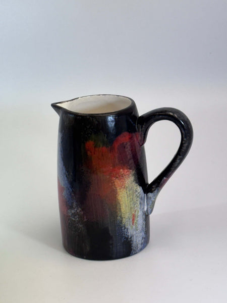 Milk Jug Abstract Glaze