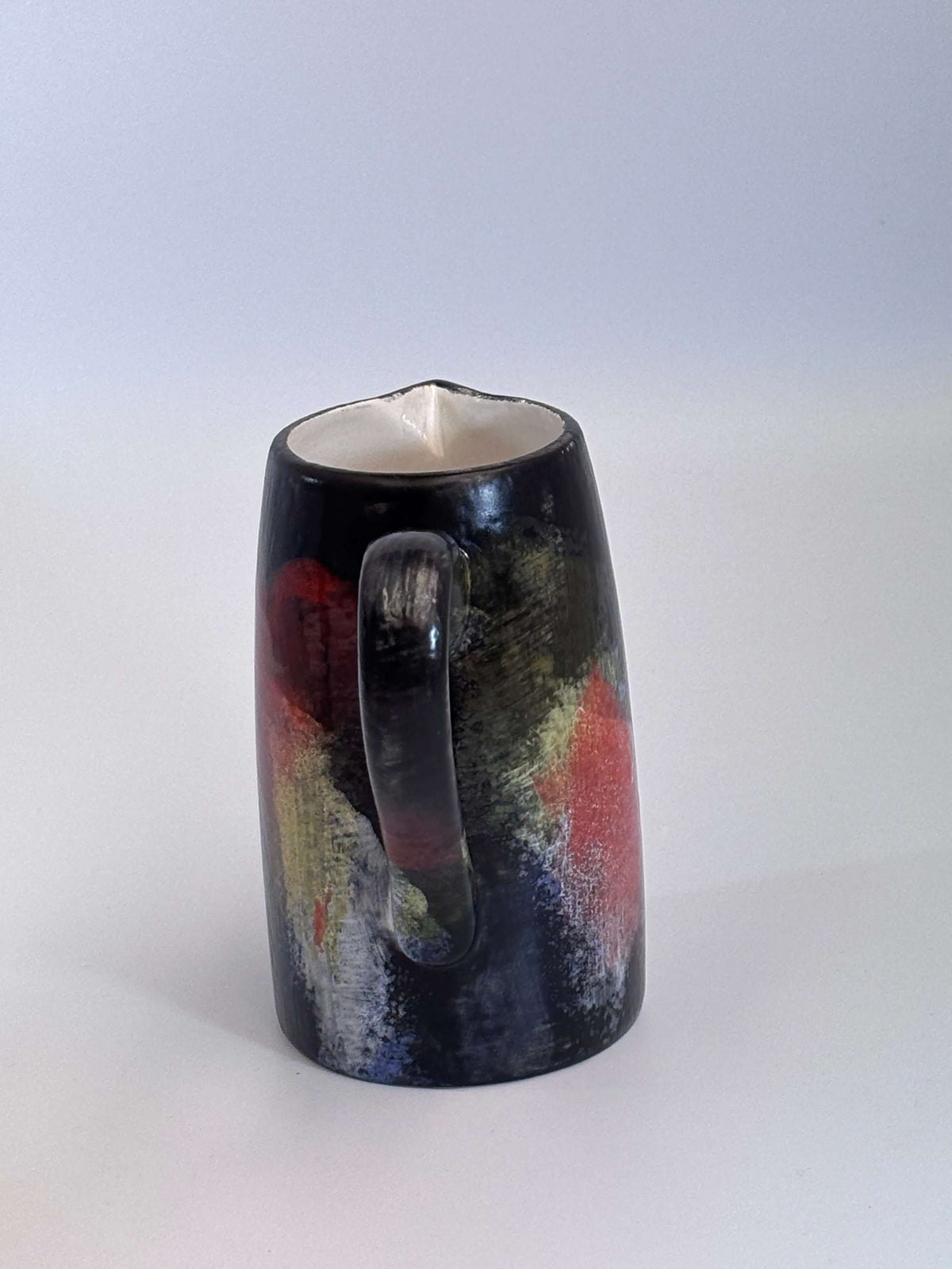 Milk Jug Abstract Glaze
