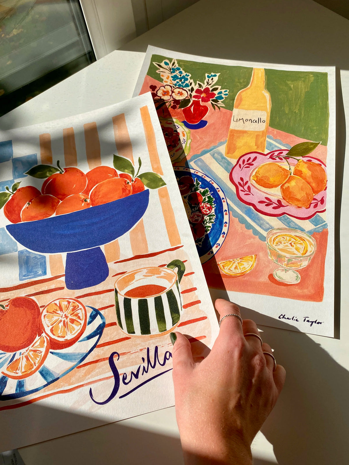 Sicily Dinner' Print