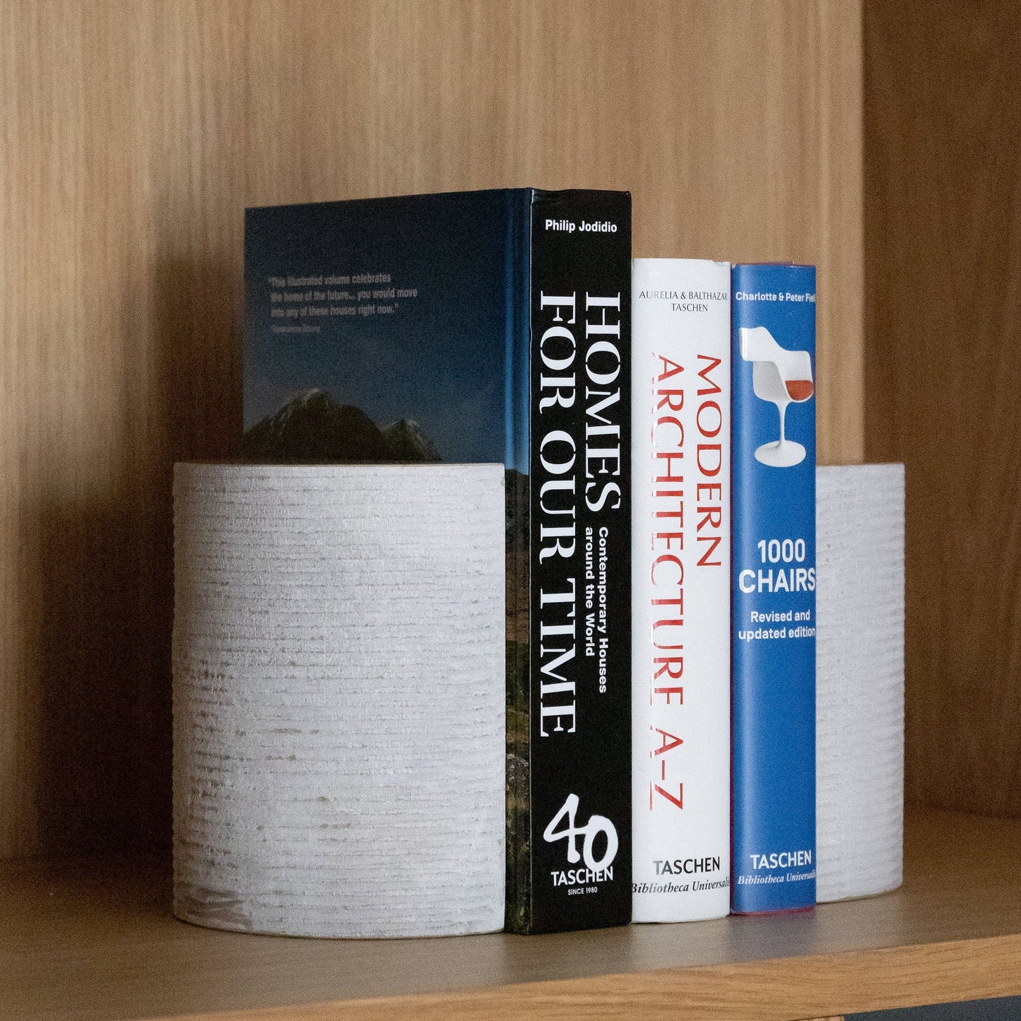 Vida Marble Bookends