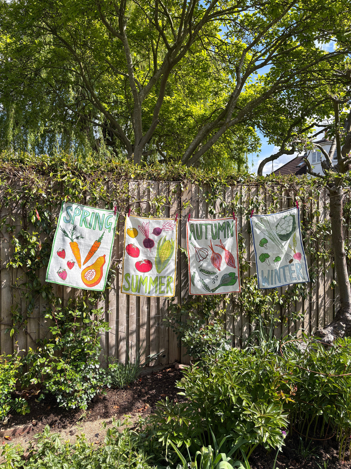 Summer Tea Towel