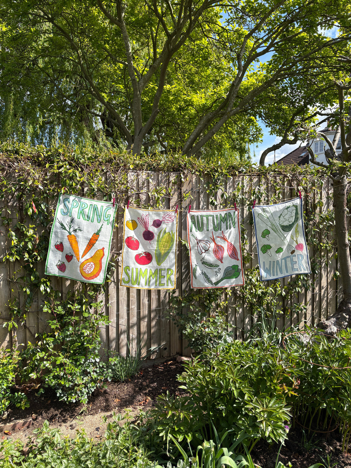 Winter Tea Towel