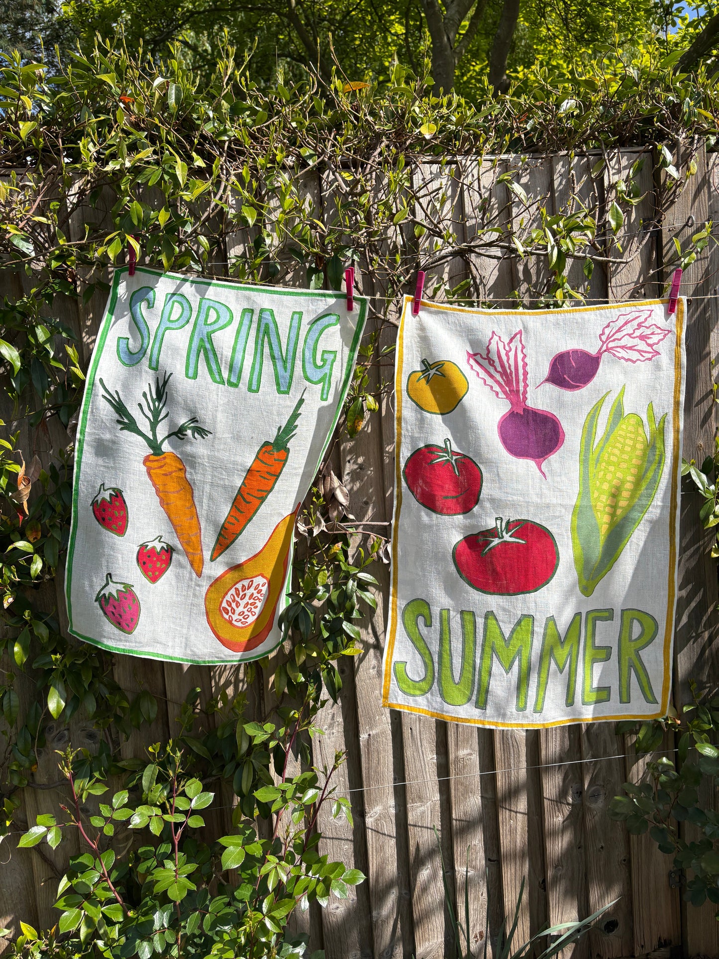 Summer Tea Towel