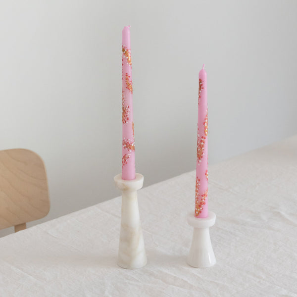 Lyla Marble Candle Holder Small
