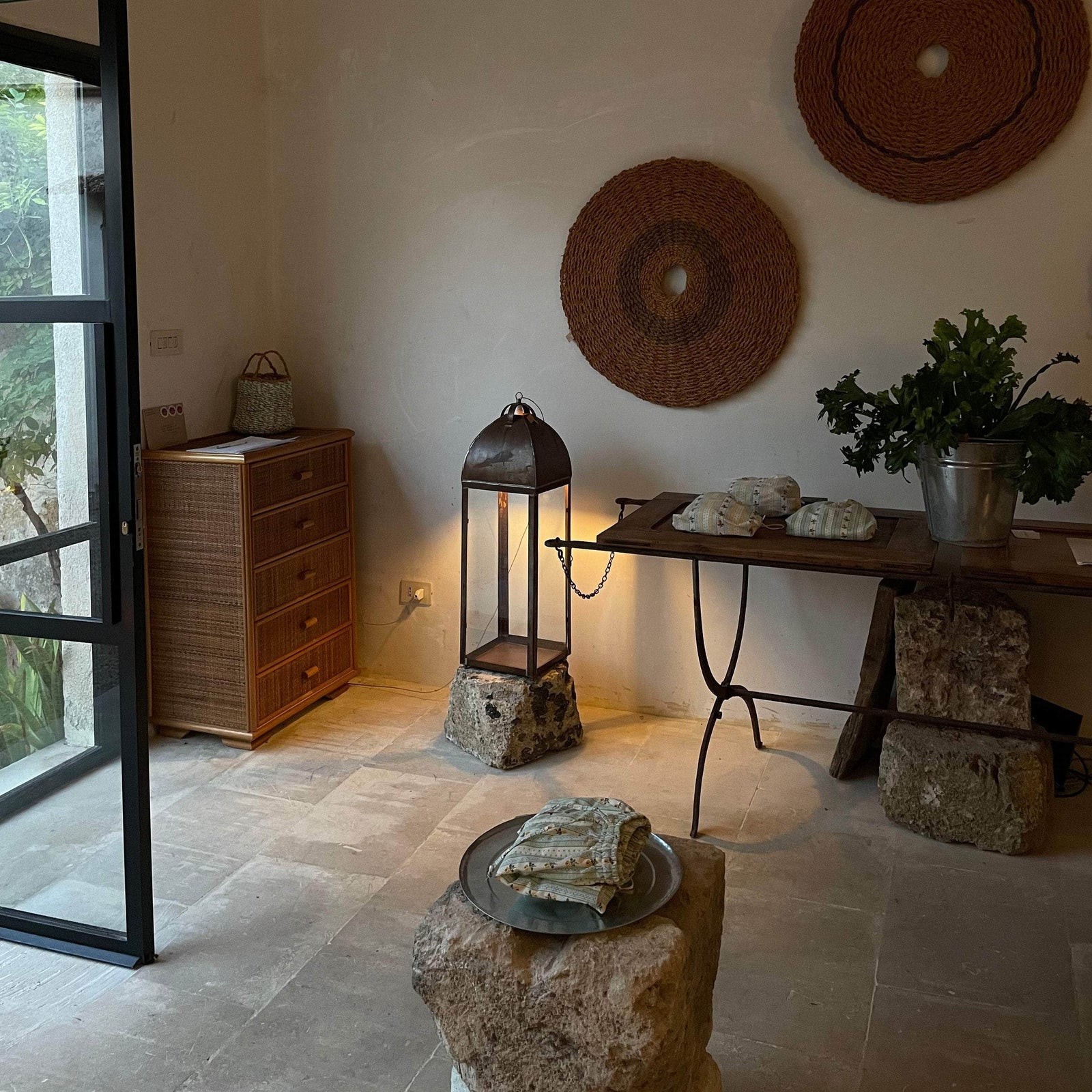 Large Kaffe Haus Iron Lantern