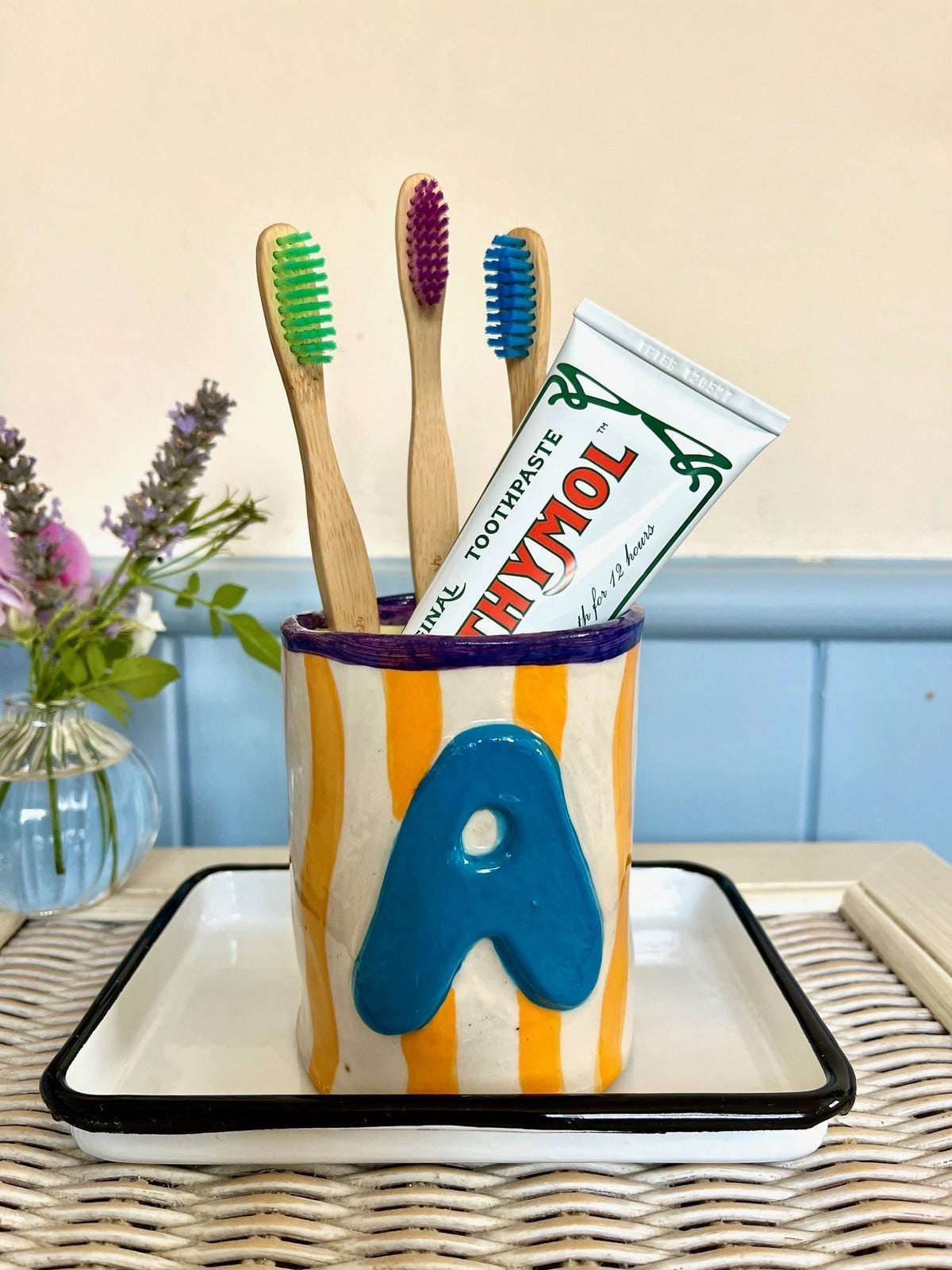 The Orange Pen Pot - Alpha Beaker