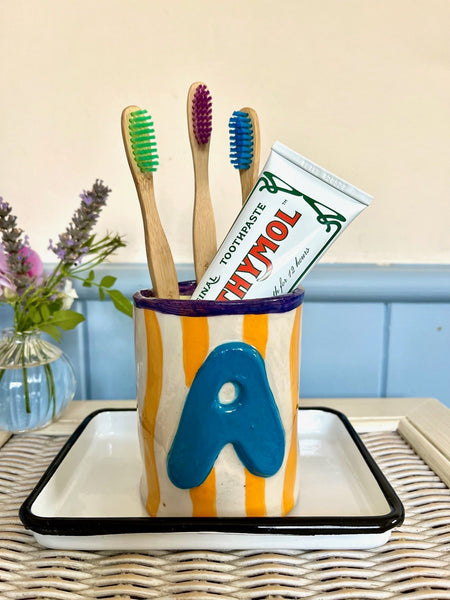 The Orange Pen Pot - Alpha Beaker
