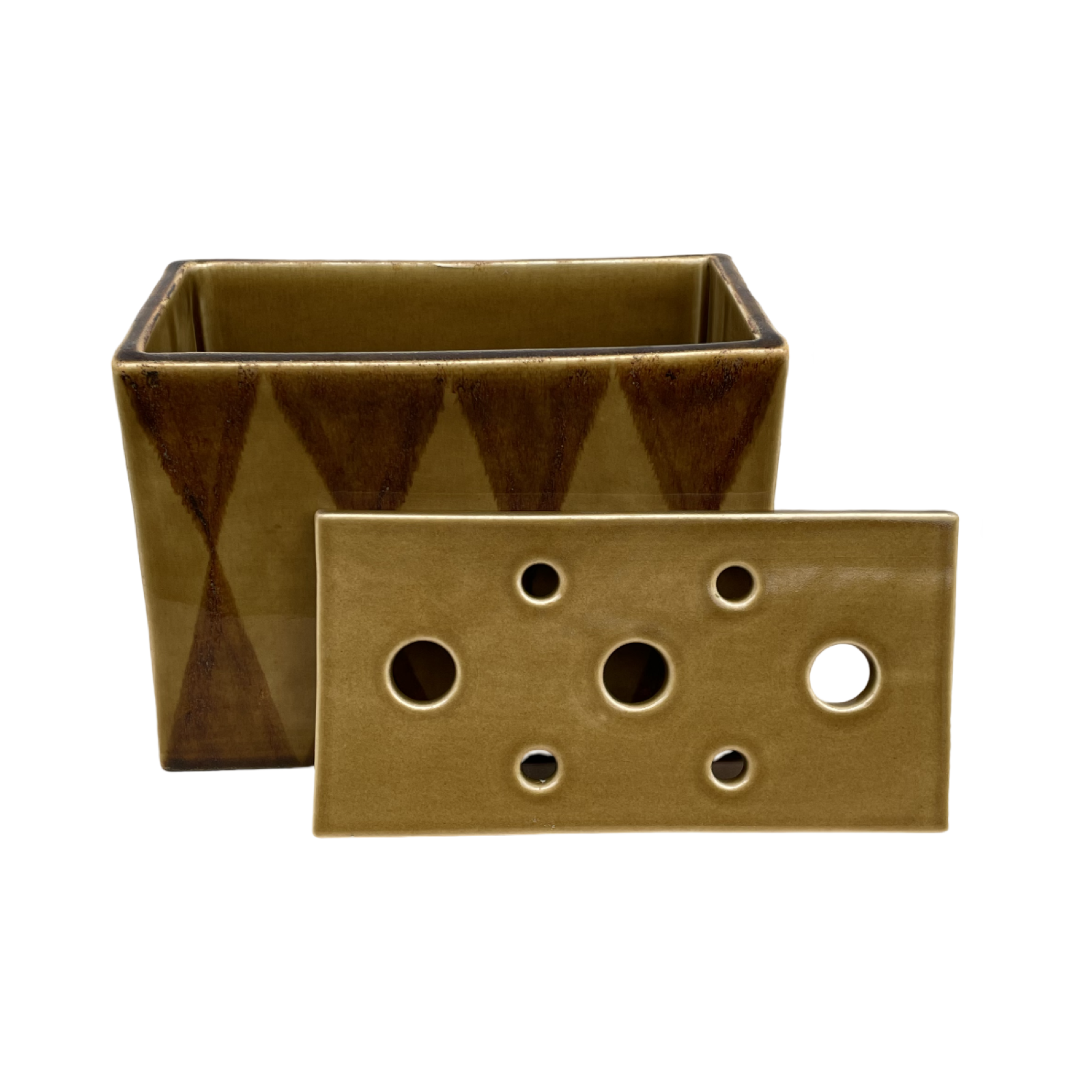 Honey Glaze Flower Brick