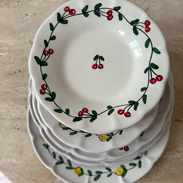 Frutta Strawberry Plate 25cm