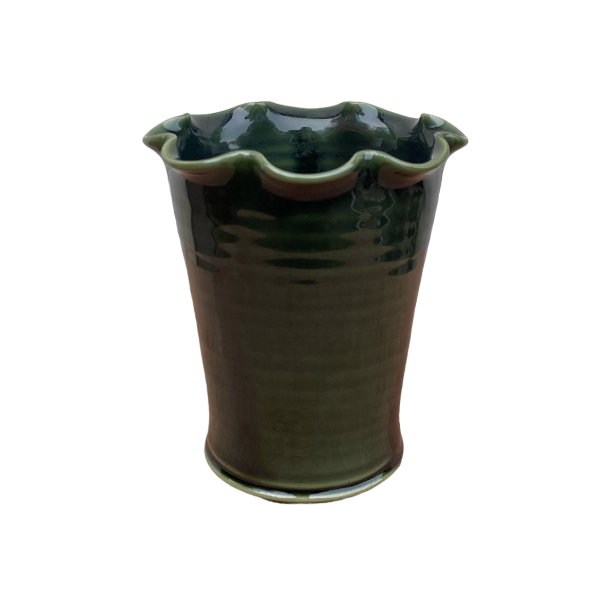 Emerald Green Vase - Small