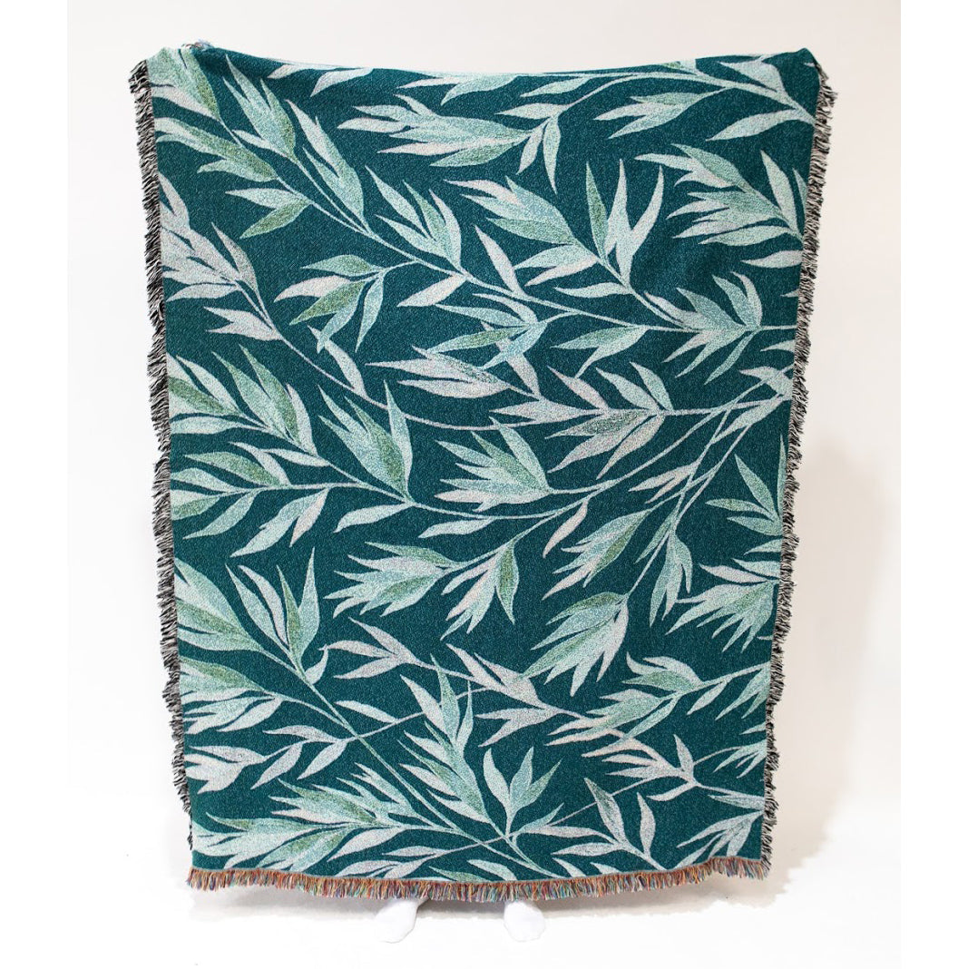 Growth Blush - Recycled Cotton Woven Throw