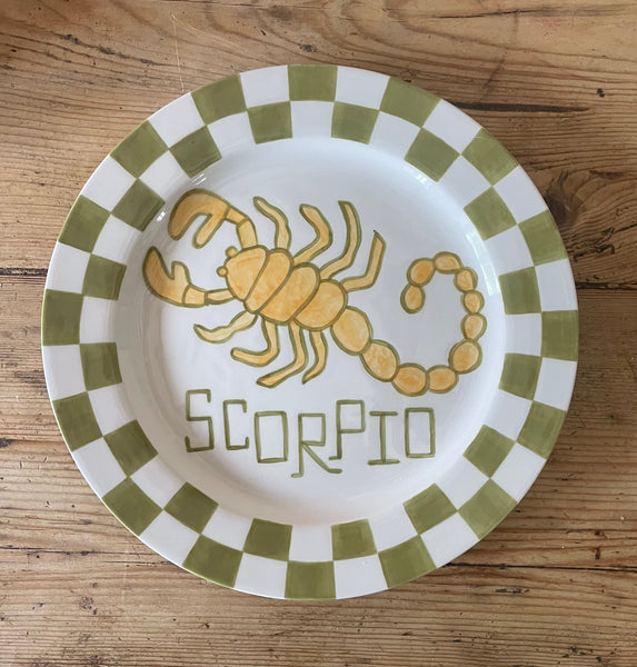 Zodiac Plate - Scorpio