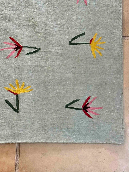 The Wildflowers Rug in Blue