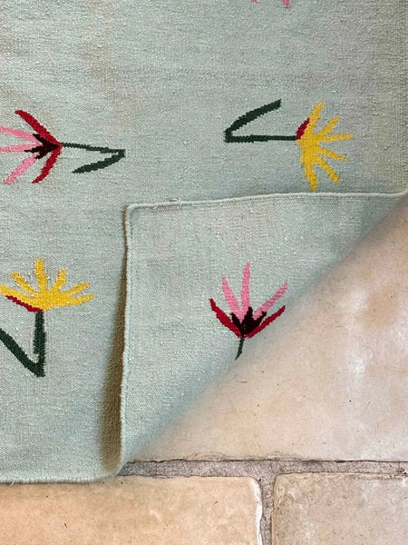 The Wildflowers Rug in Blue