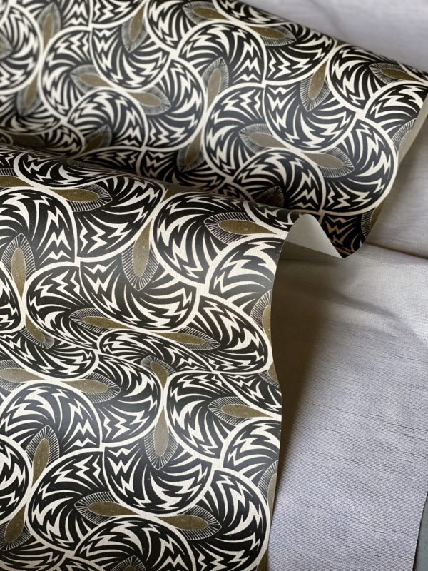 Jazz Mono Mink Wallpaper