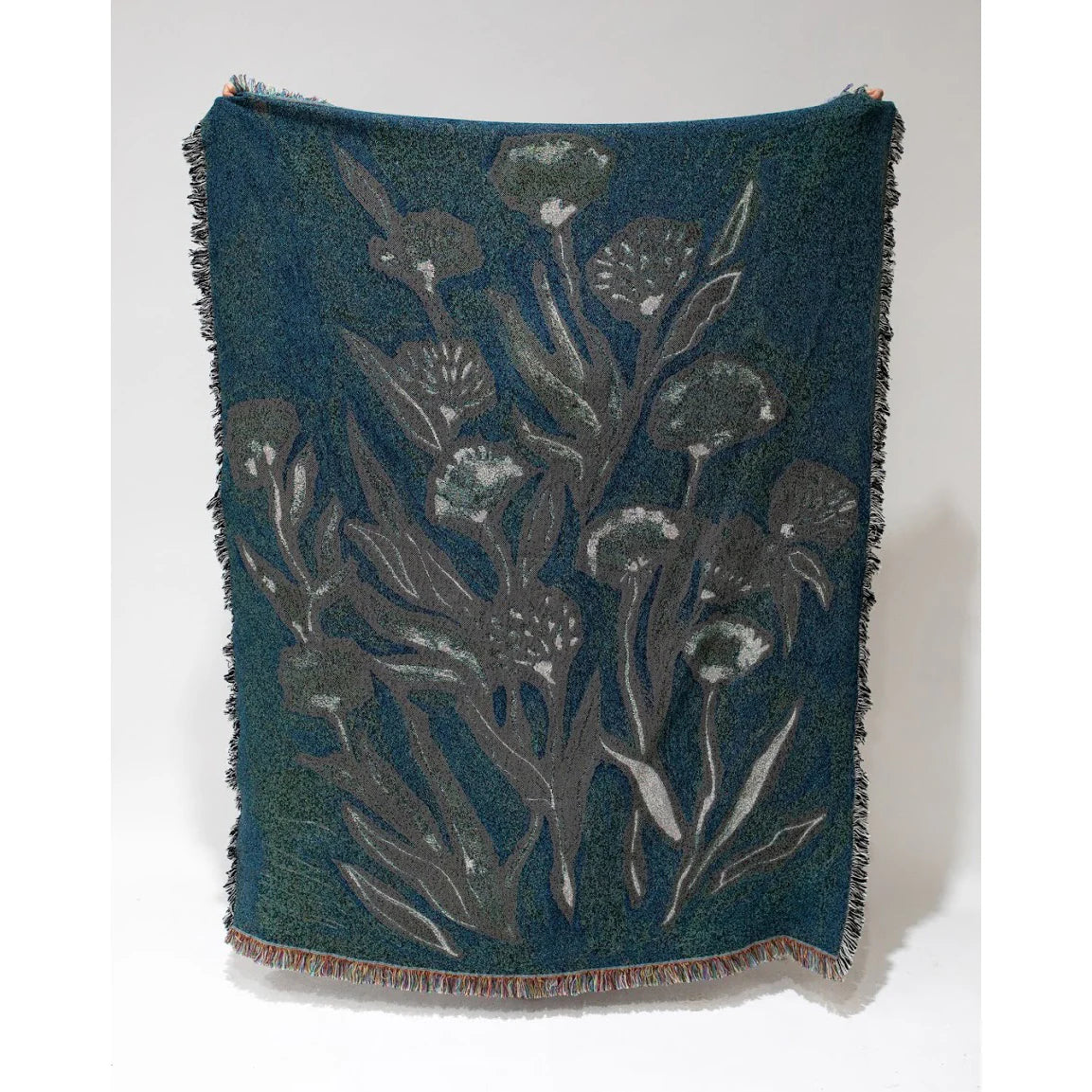 Wishful Pink Recycled Cotton Woven Throw