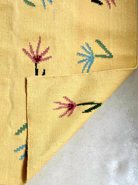 The Wildflowers Rug in Yellow