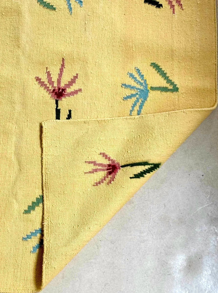The Wildflowers Rug in Yellow