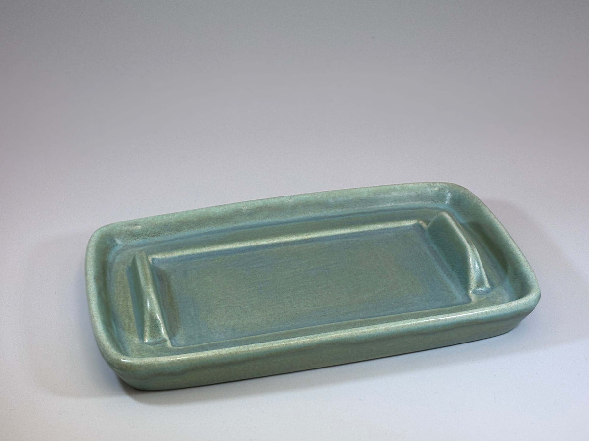 stoneware cornish copper butter dish