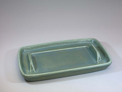 stoneware cornish copper butter dish