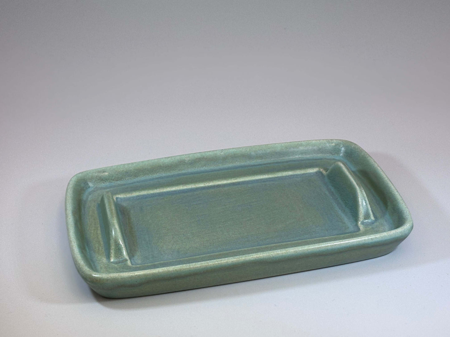 stoneware cornish copper butter dish