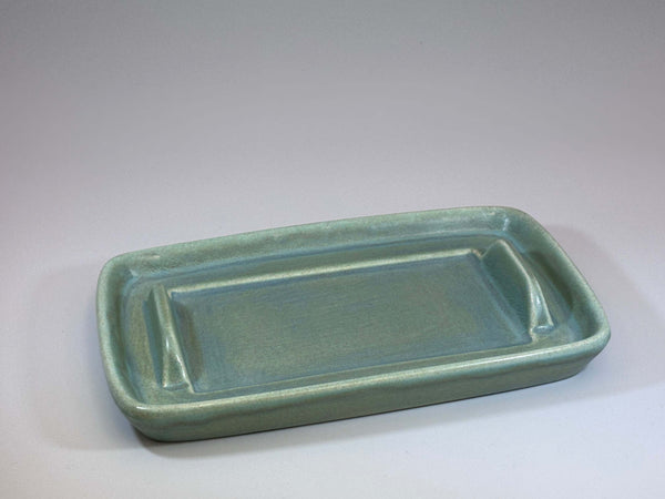 stoneware cornish copper butter dish