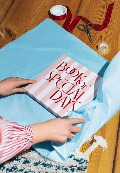Book of Special Days Golden Garden being gifted – a lasting memory book for weddings and new babies