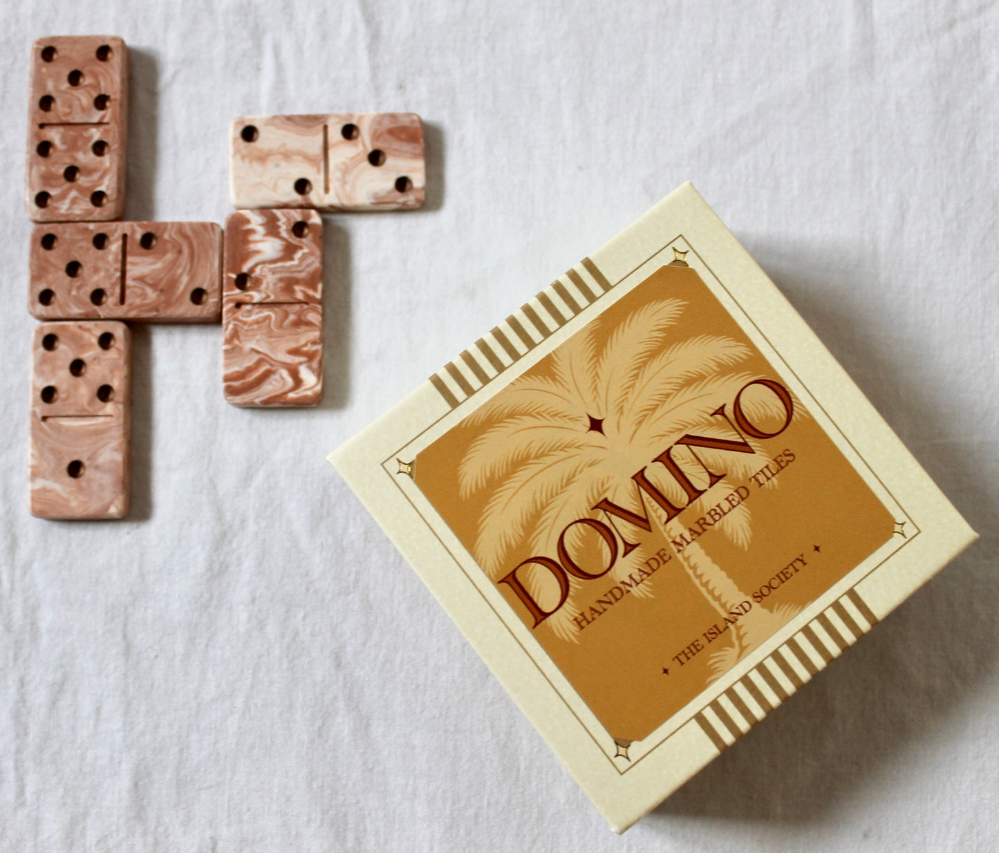 The Marbled Edition | Handmade Jesmonite Dominoes