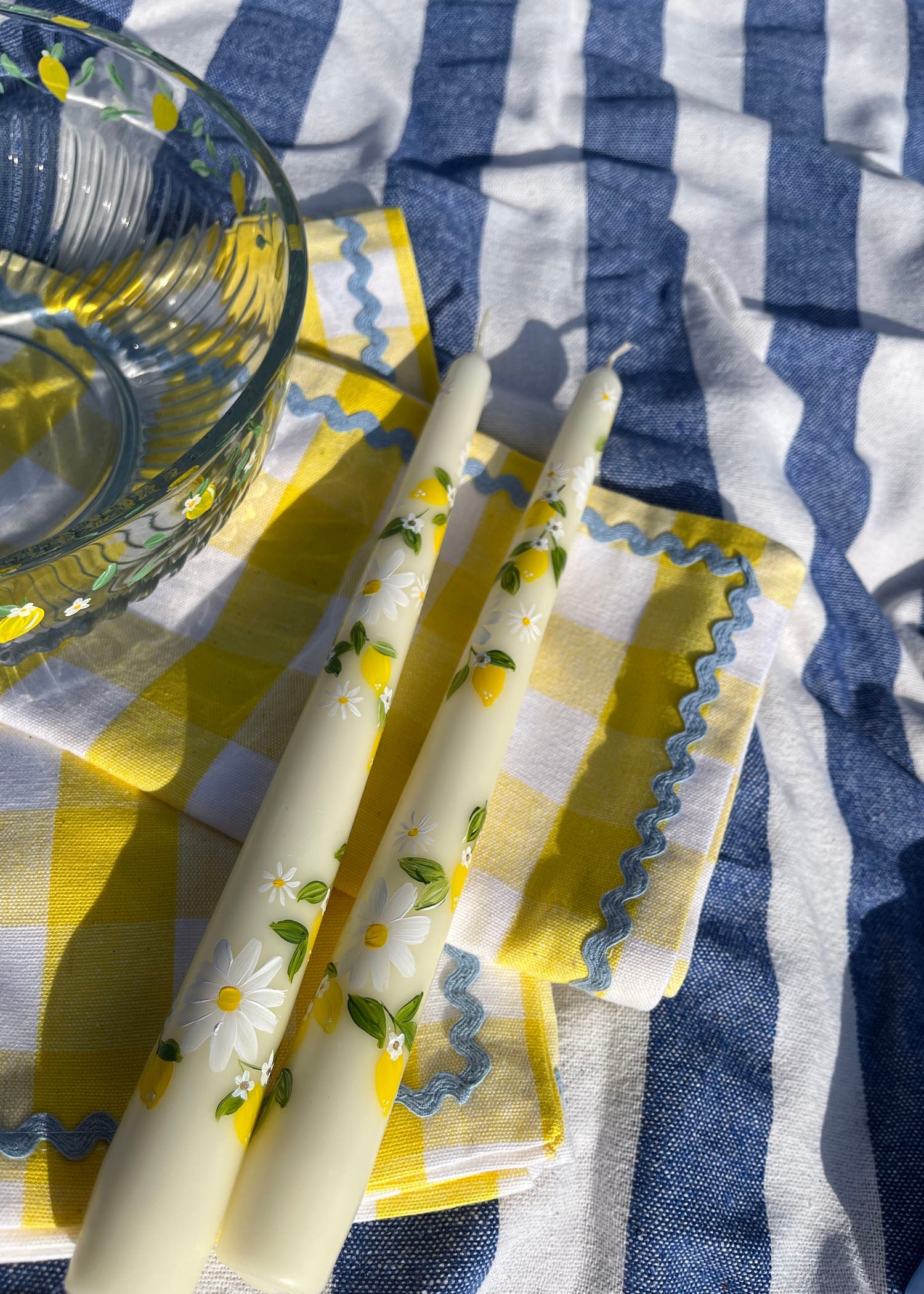Lemon & Daisy Candle
