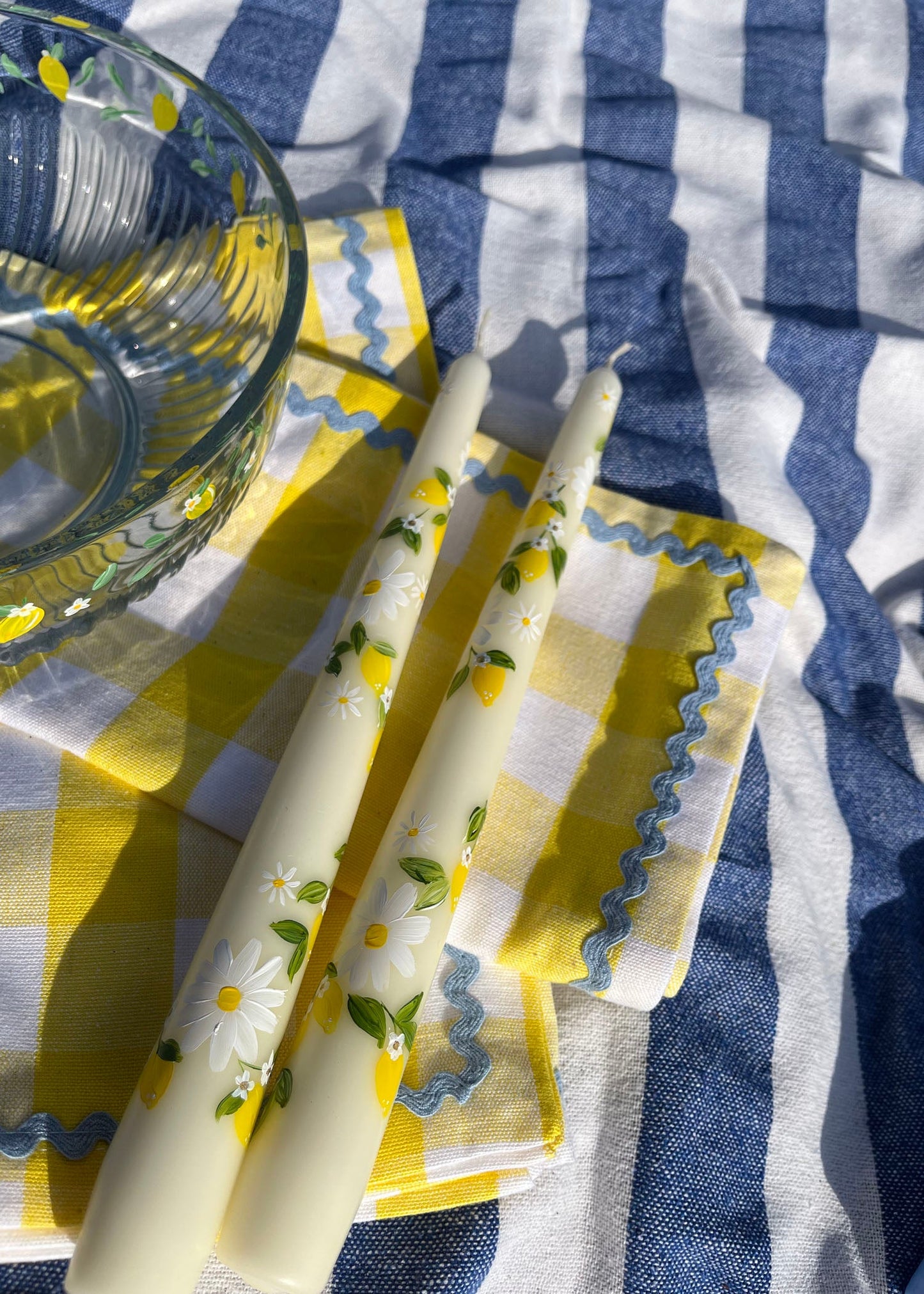 Lemon & Daisy Candle