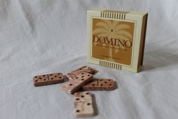 The Marbled Edition | Handmade Jesmonite Dominoes