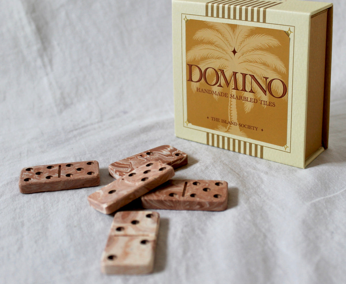 The Marbled Edition | Handmade Jesmonite Dominoes