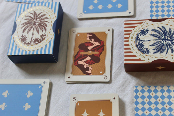 Illustrated Playing Cards • Small Meaningful Gift •