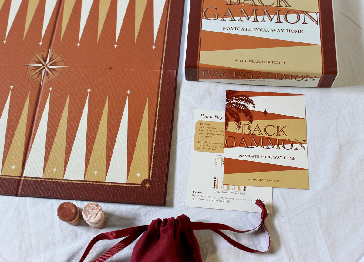 Backgammon Set : Made in Monmouth