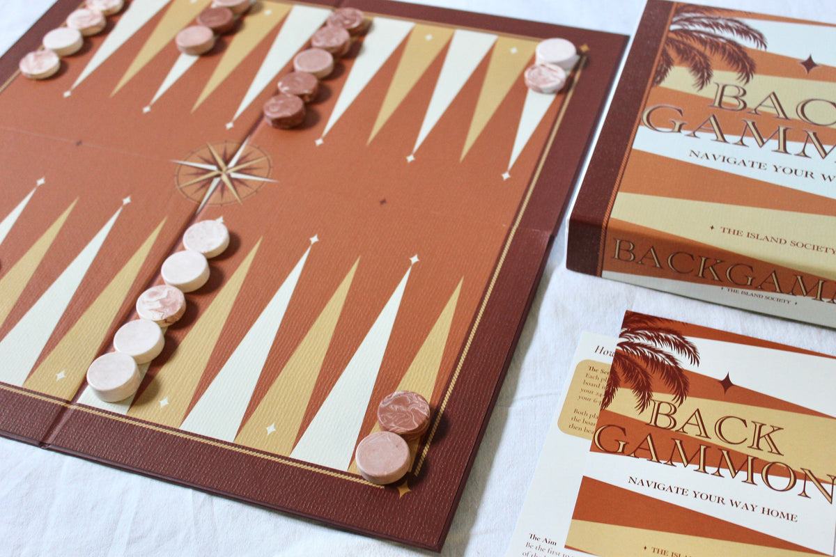 Backgammon Set : Made in Monmouth