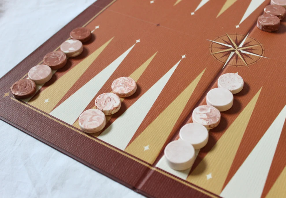 Backgammon Set : Made in Monmouth