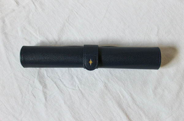 Navy Travel Backgammon Set