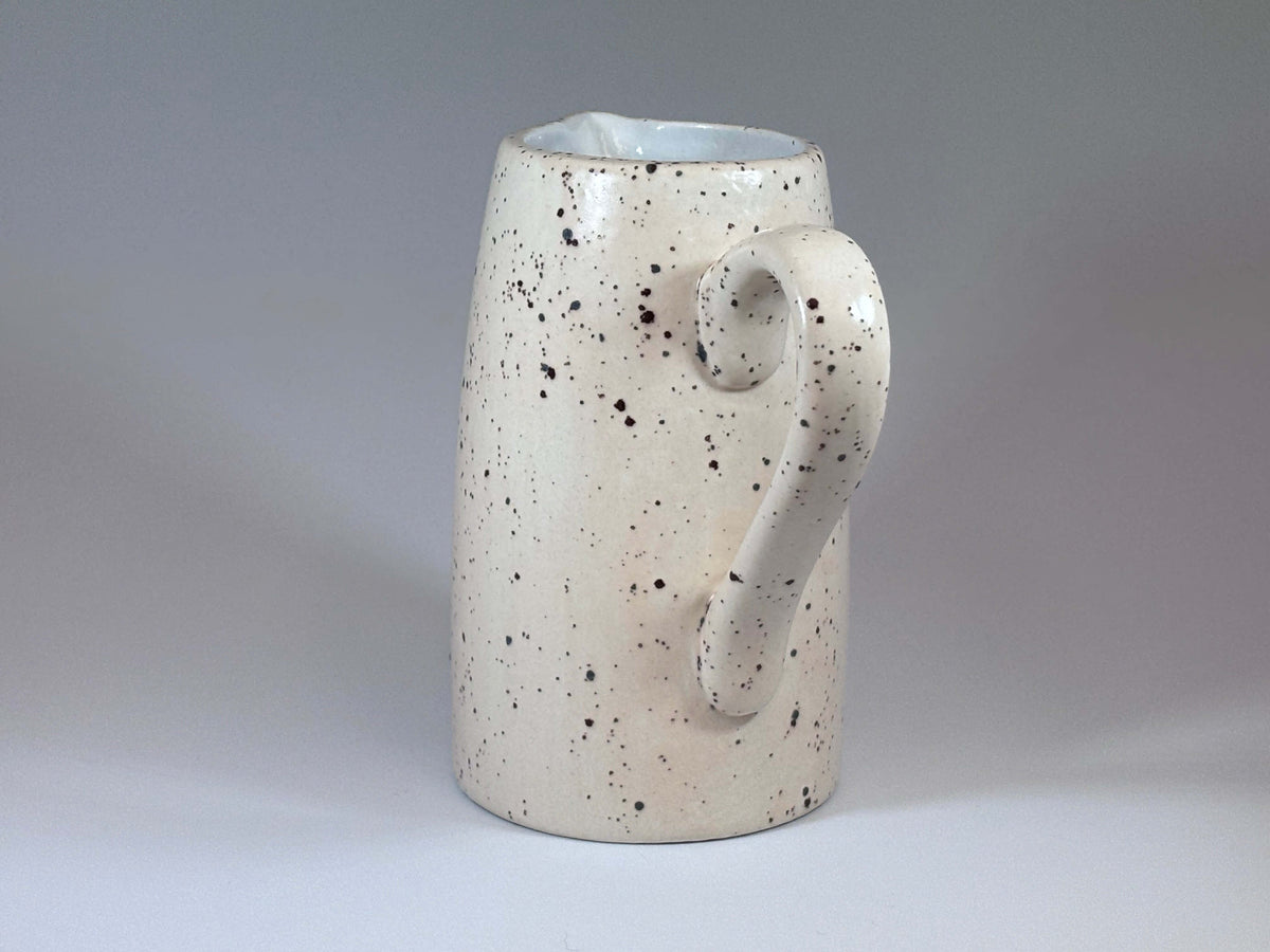 Milk Jug, Creamer, Honey Speckled Glaze