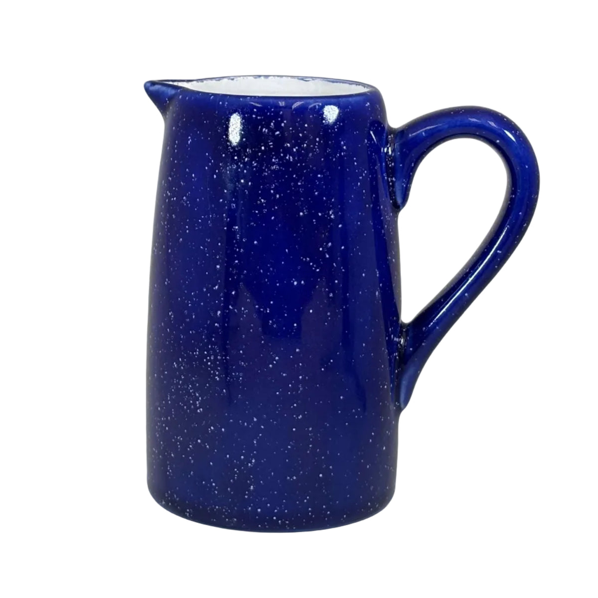 milk jug night sky glaze