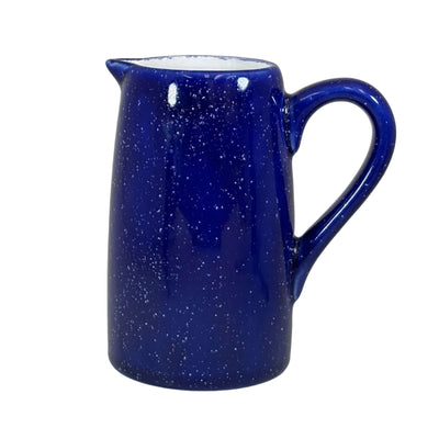 milk jug night sky glaze