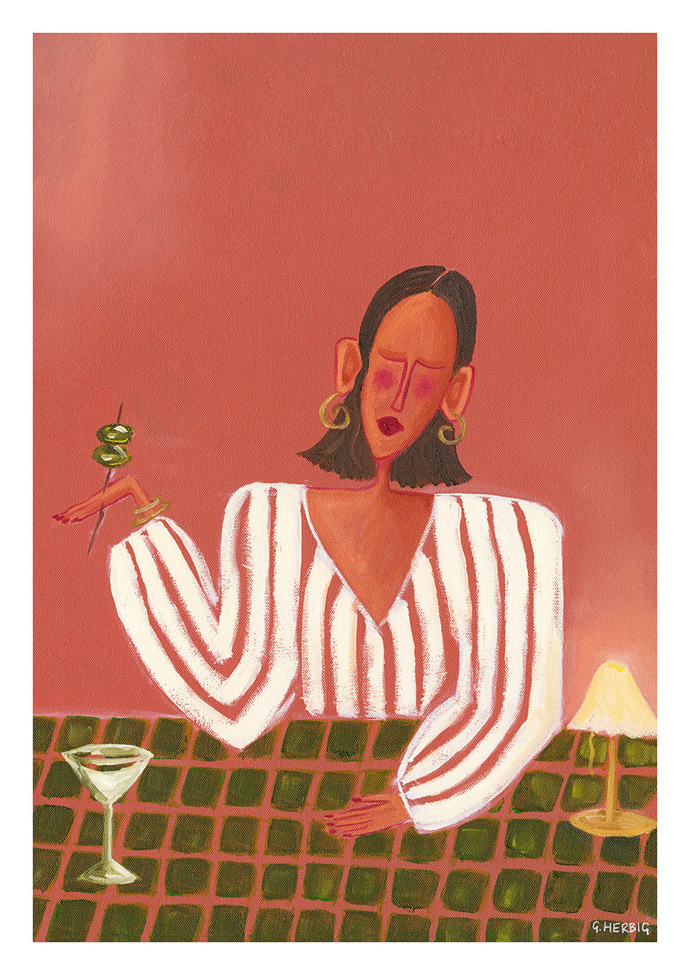 An Evening in July Print