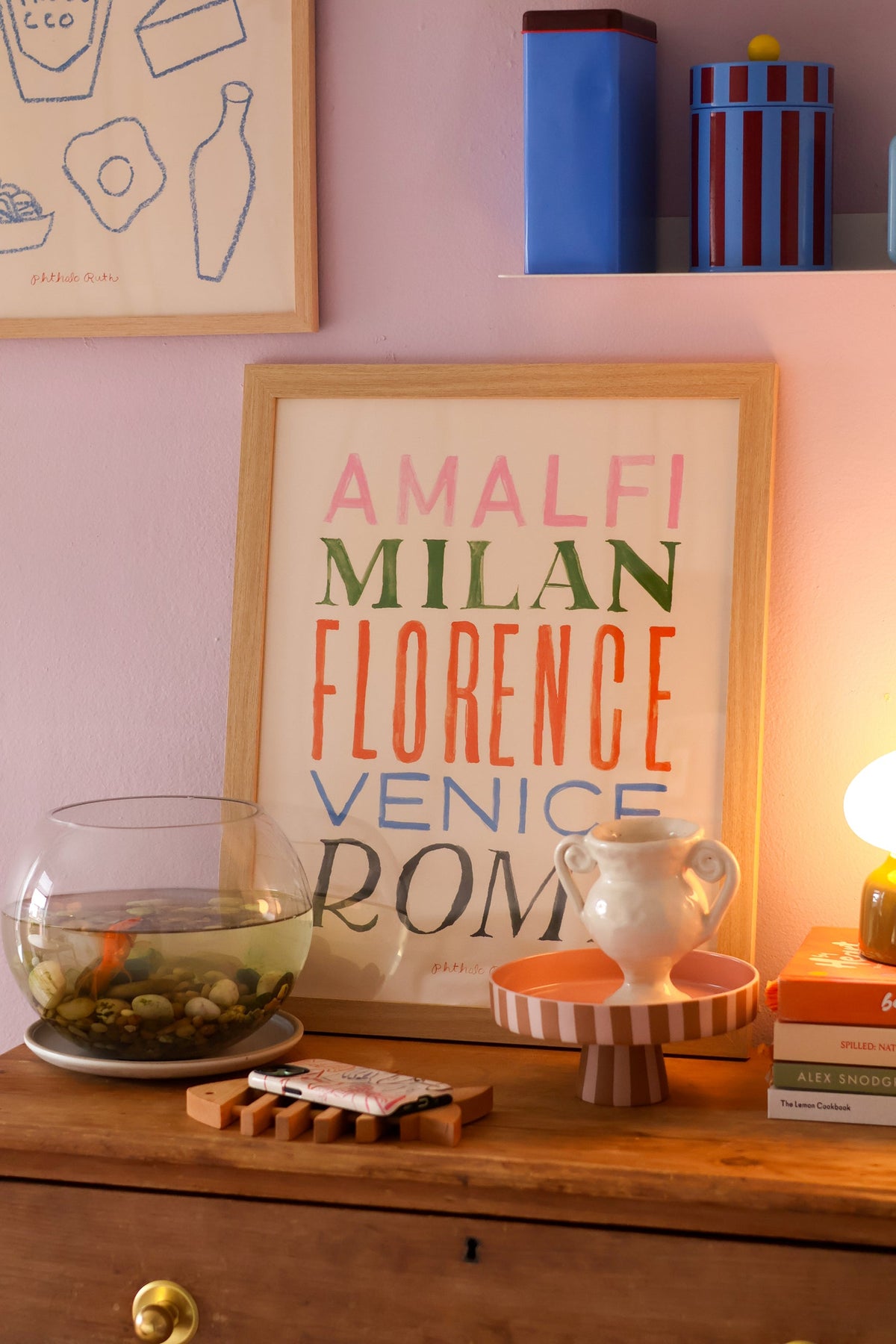 Italian Cities Art Print