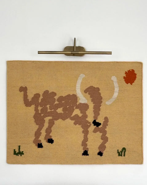 The Marfa Wall Hanging Handwoven in wool