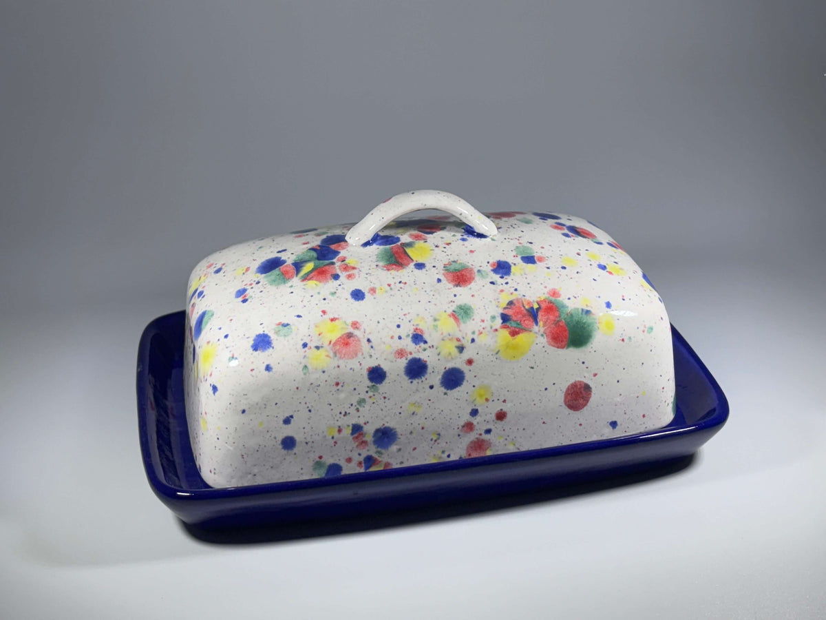 Stoneware Butter Dish 