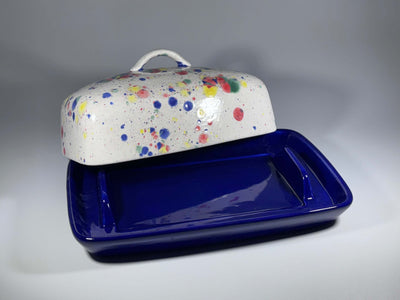 Stoneware Butter Dish 