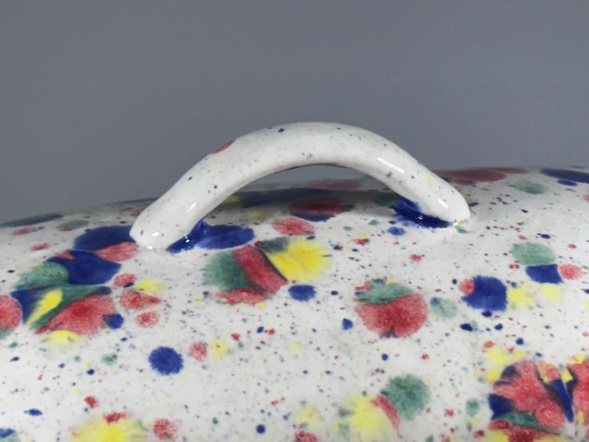 Stoneware Butter Dish 