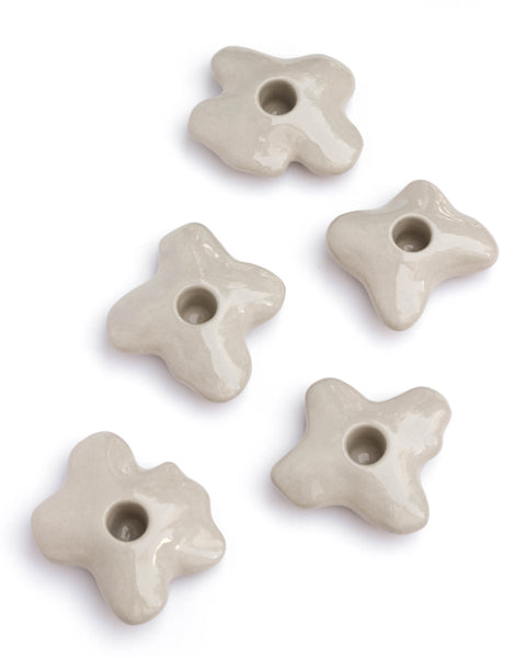 Pansies - Single Candle Holder
