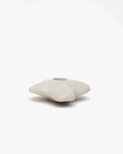 Pansies - Single Candle Holder