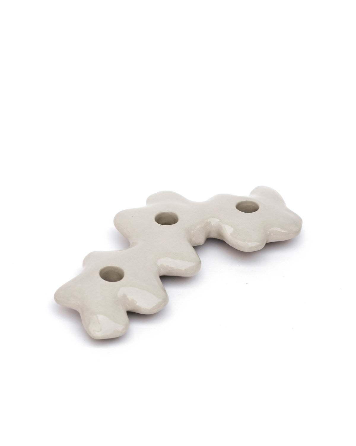 Pansies - Triple Candle Holder