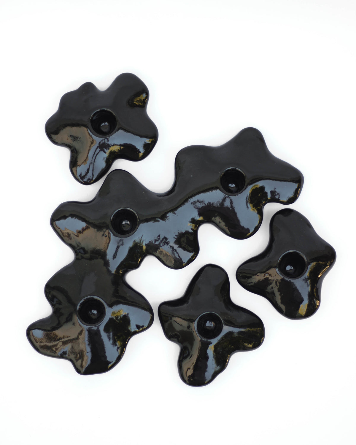 Pansies - Single Candle Holder